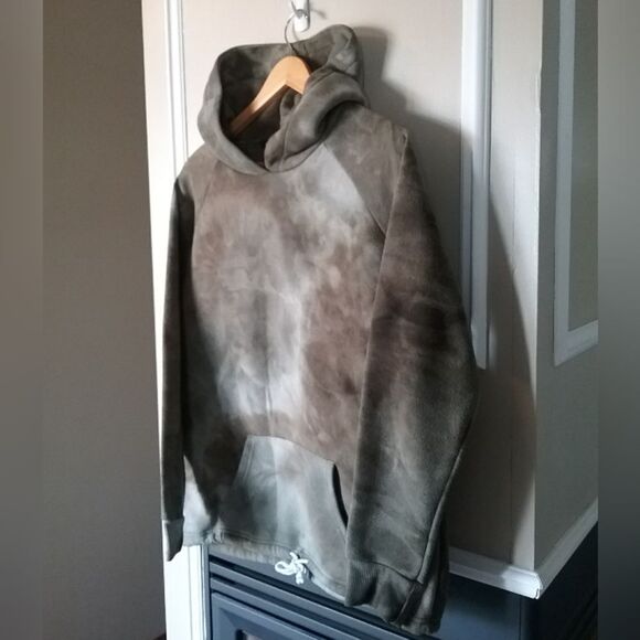 Justify Pullover Tie Dyed Hoodie Women's Size Large - Picture 5 of 6